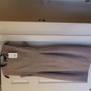 Theory power sleeveless work dress